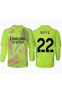 Arsenal David Raya #22 Keeper Fotballdrakt Hjemme Klær 2024-25 Lange ermer